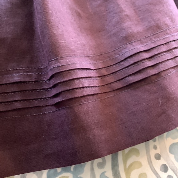 Banana Republic 100% linen dress in chocolate brown - Picture 5 of 10